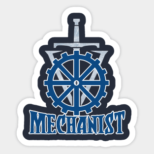 Class Icon Shirts MECHANIST Sticker